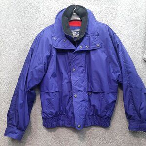 Vintage Alpine Ski Country Gear  XL Mens Blue Vented Ski Jacket